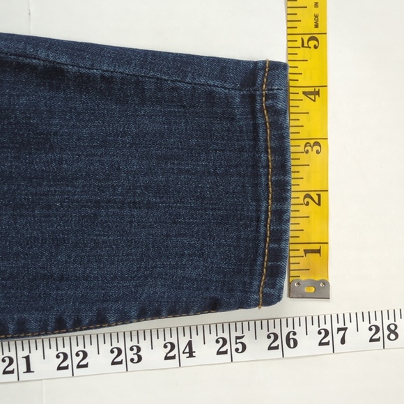 Gap Legging Skimmer Distressed Jeans 2 Blue 26R - Picture 16 of 16